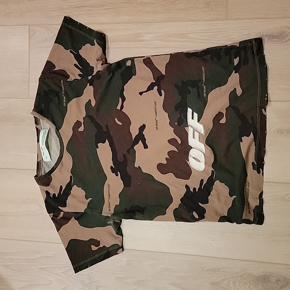 Off-White Other - Off white camouflage shirt